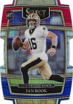 #79 Ian Book - New Orleans Saints - 2021 Panini Select - Red and Blue Prizm Die Cut Football