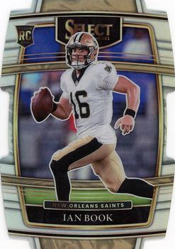 #79 Ian Book - New Orleans Saints - 2021 Panini Select - Silver Prizm Die Cut Football
