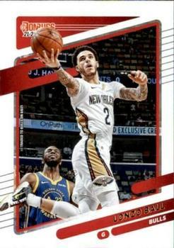 #79 Lonzo Ball - Chicago Bulls - 2021-22 Donruss Basketball