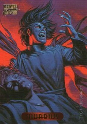 #79 Morbius - 1994 Fleer Marvel Masterpieces Hildebrandt Brothers