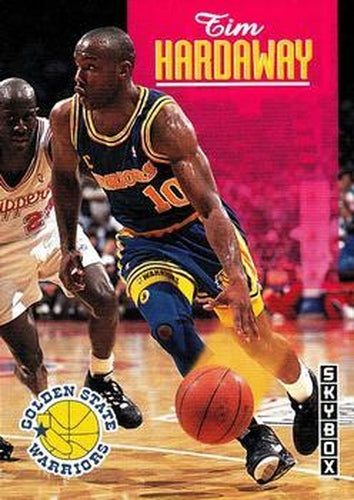 #79 Tim Hardaway - Golden State Warriors - 1992-93 SkyBox Basketball