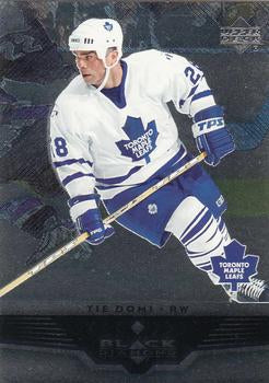 #79 Tie Domi - Toronto Maple Leafs - 2005-06 Upper Deck Black Diamond Hockey