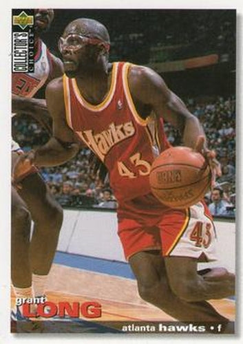 #79 Grant Long - Atlanta Hawks - 1995-96 Collector's Choice Basketball