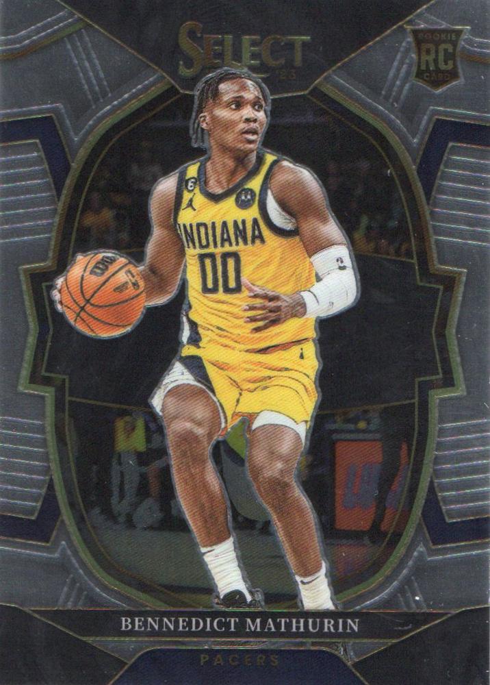 #79 Bennedict Mathurin - Indiana Pacers - 2022-23 Panini Select Basketball
