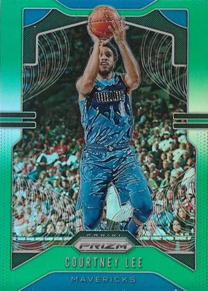 #79 Courtney Lee - Dallas Mavericks - 2019-20 Panini Prizm - Prizms Green Basketball