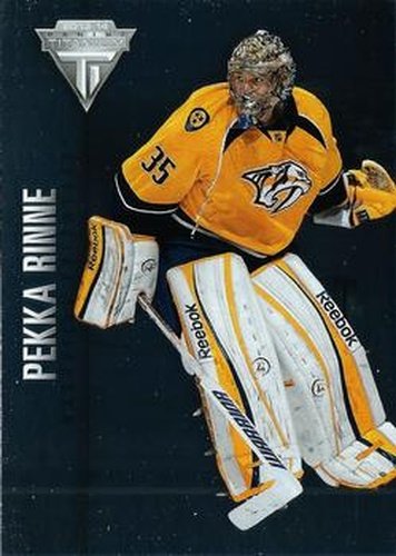 #79 Pekka Rinne - Nashville Predators - 2013-14 Panini Titanium Hockey