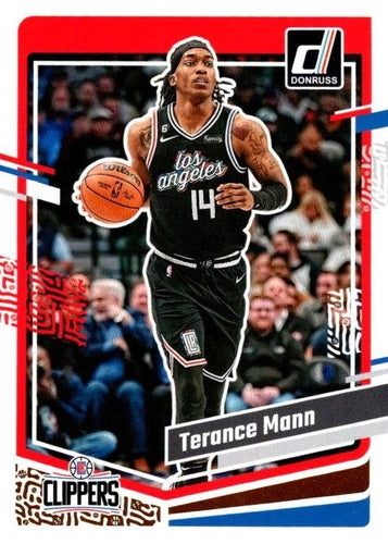 #79 Terance Mann - Los Angeles Clippers - 2023-24 Donruss Basketball