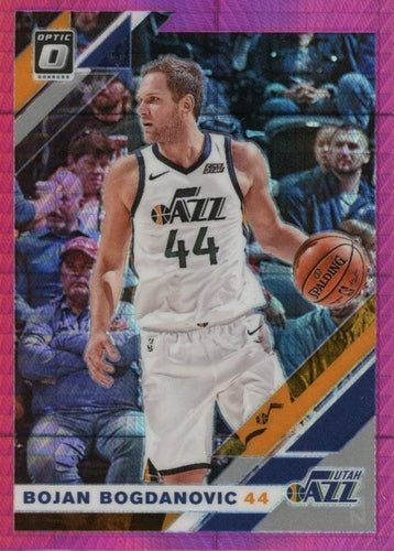 #79 Bojan Bogdanovic - Utah Jazz - 2019-20 Donruss Optic - Hyper Pink Basketball