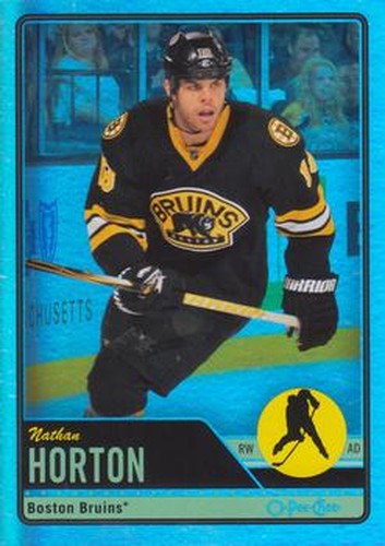 #79 Nathan Horton - Boston Bruins - 2012-13 O-Pee-Chee - Rainbow Hockey