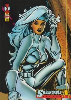 #79 Silver Sable - 1994 Fleer The Amazing Spider-Man