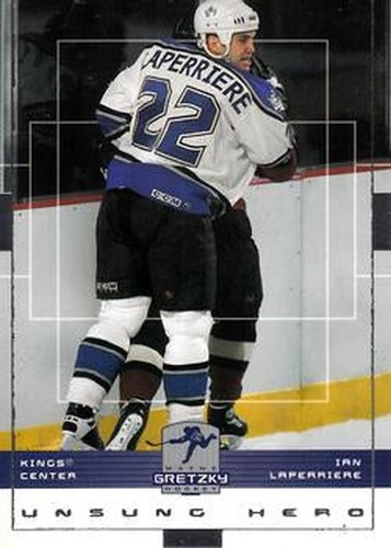#79 Ian Laperriere - Los Angeles Kings - 1999-00 Upper Deck Wayne Gretzky Hockey