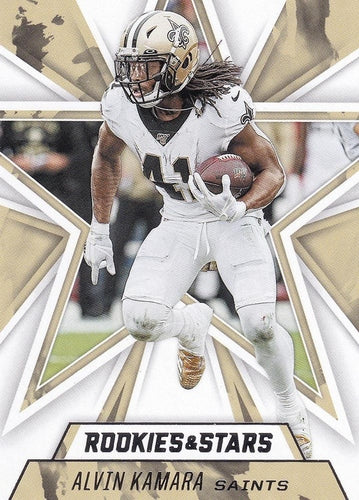 #79 Alvin Kamara - New Orleans Saints - 2020 Panini Rookies & Stars Football