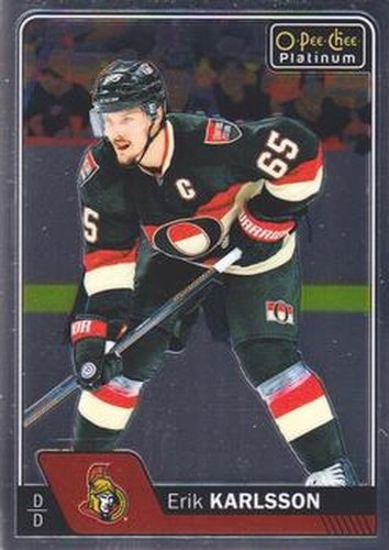 #79 Erik Karlsson - Ottawa Senators - 2016-17 O-Pee-Chee Platinum Hockey