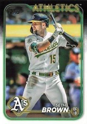 #79 Seth Brown - Oakland Athletics - 2024 Topps Baseball