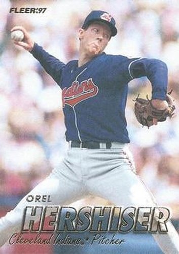 #79 Orel Hershiser - Cleveland Indians - 1997 Fleer Baseball