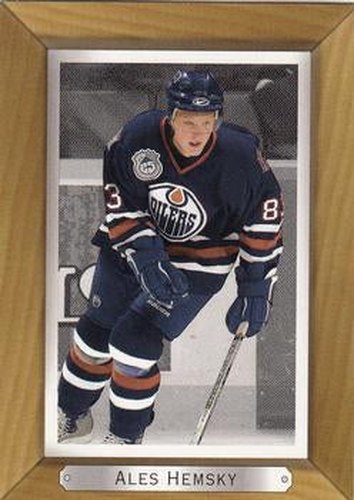 #79 Ales Hemsky - Edmonton Oilers - 2003-04 Upper Deck Beehive Hockey