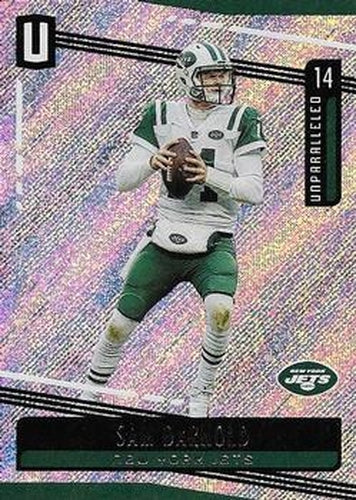 #7 Sam Darnold - New York Jets - 2019 Panini Unparalleled Football