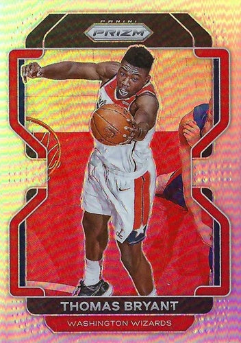#7 Thomas Bryant - Washington Wizards - 2021-22 Panini Prizm - Silver Basketball