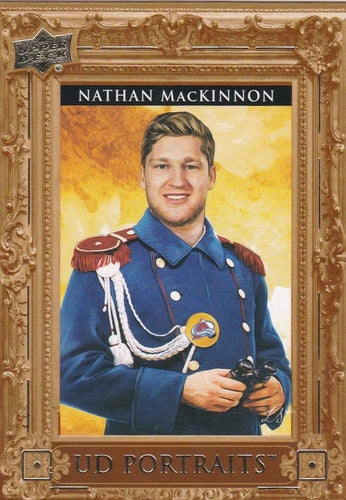 #P-7 Nathan MacKinnon - Colorado Avalanche - 2023-24 Upper Deck - UD Portraits Hockey