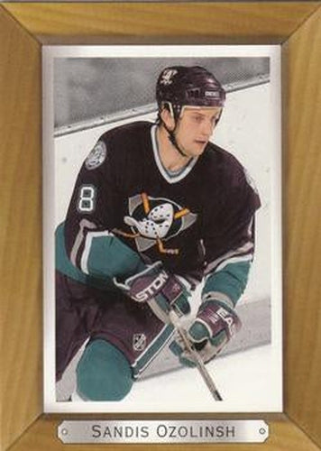 #7 Sandis Ozolinsh - Anaheim Mighty Ducks - 2003-04 Upper Deck Beehive Hockey