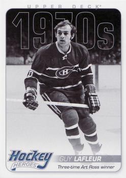 #HH33 Guy Lafleur - Montreal Canadiens - 2011-15 Upper Deck - Hockey Heroes