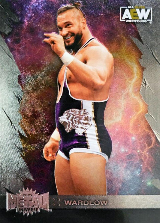 #7 Wardlow - 2022 SkyBox Metal Universe AEW Wrestling