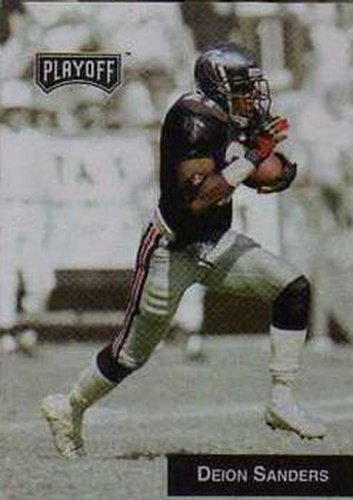 #7 Deion Sanders - Atlanta Falcons - 1993 Playoff Football