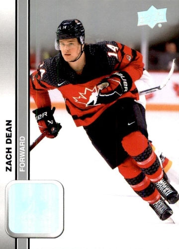 #7 Zach Dean - Canada - 2023 Upper Deck Team Canada Juniors Hockey