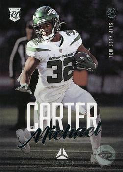 #207 Michael Carter - New York Jets - 2021 Panini Chronicles - Luminance Update Rookies Football