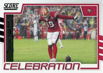 #C-DS Deebo Samuel - San Francisco 49ers - 2022 Score - Celebration Football