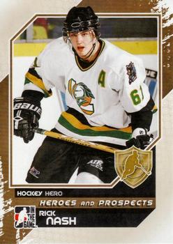 #7 Rick Nash - London Knights - 2010-11 In The Game Heroes and Prospects Hockey