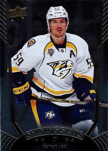 #SS-7 Roman Josi - Nashville Predators - 2016-17 Upper Deck - Shining Stars Hockey