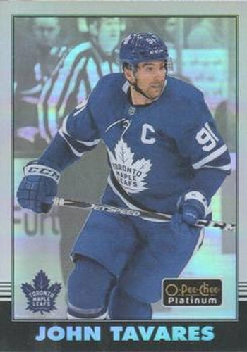 #R-7 John Tavares - Toronto Maple Leafs - 2020-21 O-Pee-Chee Platinum - Retro Hockey