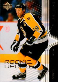 #7 Joe Thornton - Boston Bruins - 2003-04 Upper Deck Rookie Update Hockey