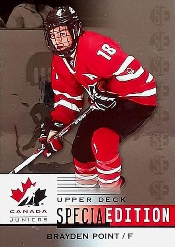 #SE-7 Brayden Point - Canada - 2014 Upper Deck Team Canada Juniors - Special Edition Hockey