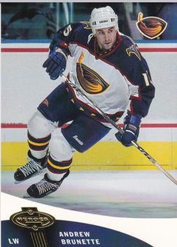 #7 Andrew Brunette - Atlanta Thrashers - 2000-01 Upper Deck Heroes Hockey