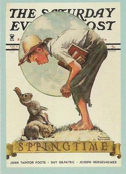 #7 Springtime - 1993 Comic Images Norman Rockwell Saturday Evening Post