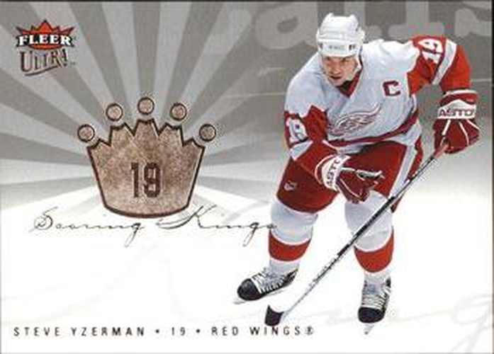#SK7 Steve Yzerman - Detroit Red Wings - 2005-06 Ultra - Scoring Kings Hockey
