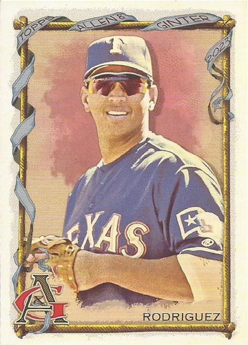 #7 Alex Rodriguez - Texas Rangers - 2023 Topps Allen & Ginter Baseball