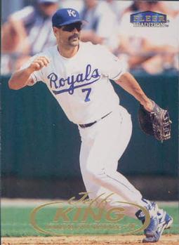 #7 Jeff King - Kansas City Royals - 1998 Fleer Tradition Baseball