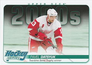 #HH72 Pavel Datsyuk - Detroit Red Wings - 2011-15 Upper Deck - Hockey Heroes
