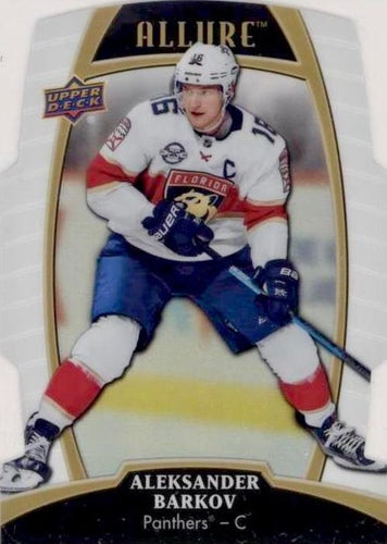 #7 Aleksander Barkov - Florida Panthers - 2019-20 Upper Deck Allure - White Rainbow Hockey