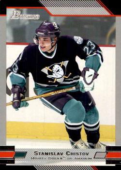 #7 Stanislav Chistov - Anaheim Mighty Ducks - 2003-04 Bowman Draft Picks and Prospects Hockey