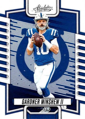 #7 Gardner Minshew II - Indianapolis Colts - 2023 Panini Absolute Football