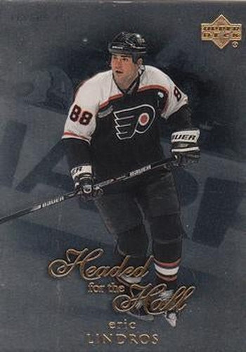 #HOF-7 Eric Lindros - Philadelphia Flyers - 1999-00 Upper Deck - Headed for the Hall Hockey