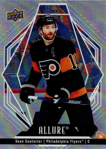 #7 Sean Couturier - Philadelphia Flyers - 2022-23 Upper Deck Allure Hockey
