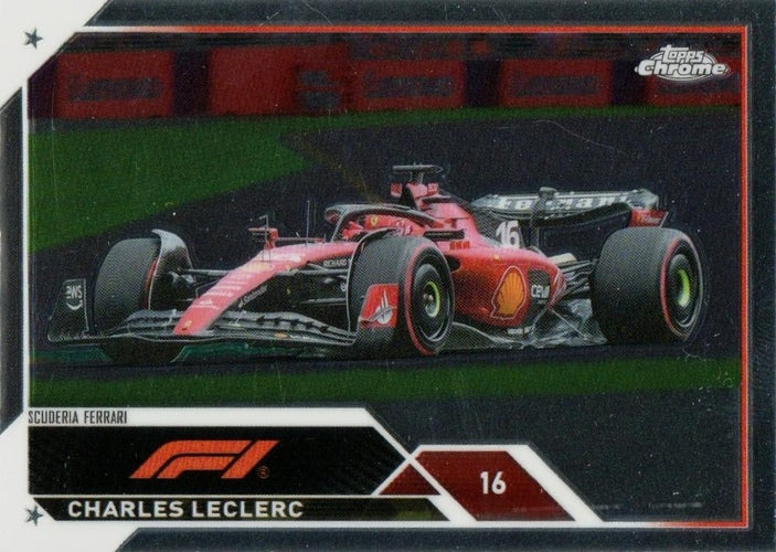 #7 Charles Leclerc - Scuderia Ferrari - 2023 Topps Chrome Formula 1 Racing