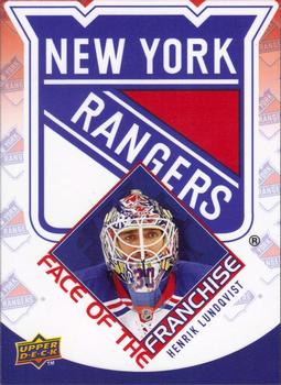 #FF7 Henrik Lundqvist - New York Rangers - 2009-10 Upper Deck - Face of the Franchise Hockey