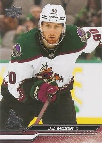 #7 J.J. Moser - Arizona Coyotes - 2023-24 Upper Deck Hockey