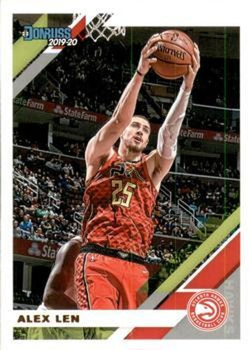 #7 Alex Len - Atlanta Hawks - 2019-20 Donruss Basketball
